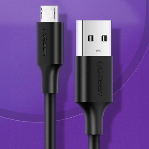 kabel przewód micro usb - usb-a 0.5m - czarny na Arena.pl