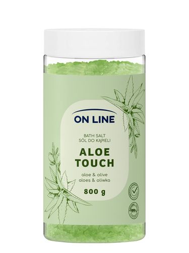 ON LINE Sól do kąpieli Aloe Touch 800 g na Arena.pl