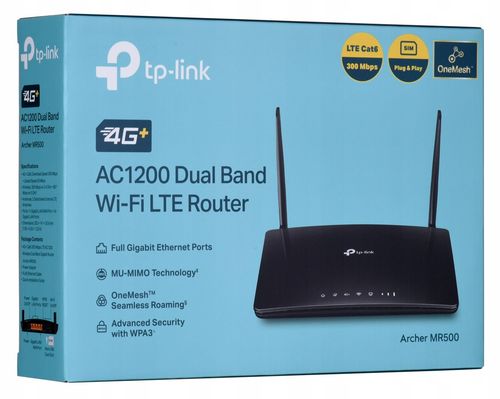 Router TP-LINK Archer MR500 4G LTE WiFi AC1200 na Arena.pl