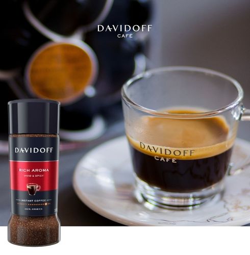 DAVIDOFF RICH AROMA KAWA ROZPUSZCZALNA 100G na Arena.pl