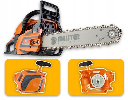 PIŁA SPALINOWA PILARKA ŁAŃCUCHOWA 5,7km 58cm3 2x łańc/prowad/Olej na Arena.pl
