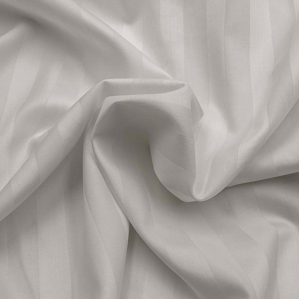 Poszewka satyna bambusowo-bawełniana STRIPE GREY/50x60 zdjęcie 4