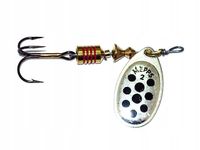 MEPPS AGLIA DECOREES SREBRNA/CZARNE KROPKI 2/4,5G 30124002