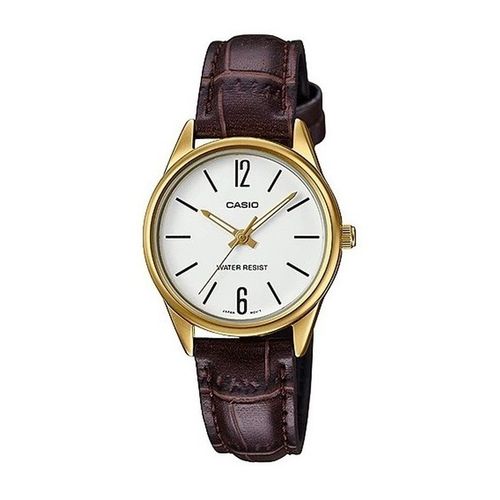 Zegarek Damski Casio 3H LADY LEATHER - WHITE (Ø 28 mm) na Arena.pl