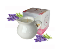 Świeca do masażu Lawenda