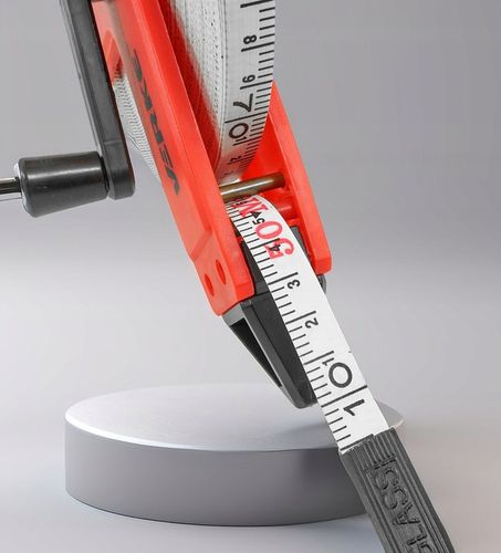 MIARA TAŚMA MIERNICZA METRÓWKA TAŚMOWA ZWIJANA MIARKA Z UCHWYTEM na Arena.pl