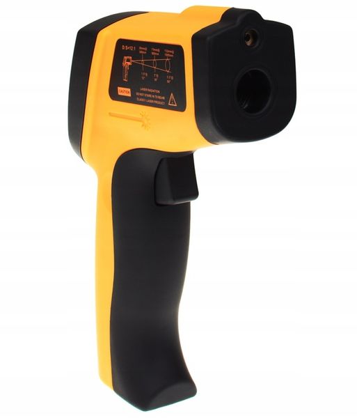 PIROMETR TERMOMETR LASEROWY BEZDOTYKOWY NA PODCZERWIEŃ EMISYJNOŚĆ -50 +750 zdjęcie 4