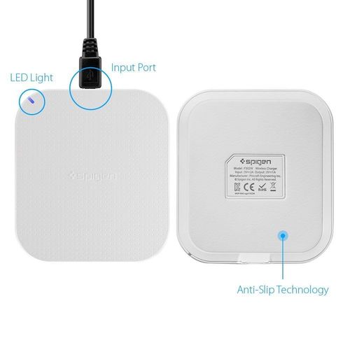 SPIGEN F302W WIRELESS CHARGER WHITE na Arena.pl