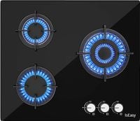 IsEasy Glass Gas Hob 3 palniki gaz ziemny/propan 60cm