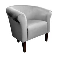 Fotel Milo nogi 20cm venge szary MG17