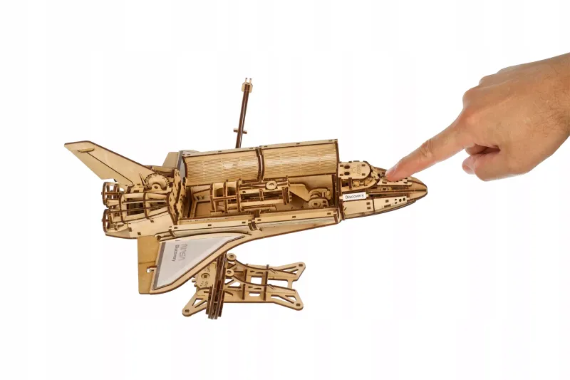 Puzzle 3D UGEARS Wahadłowiec NASA Discovery zdjęcie 5