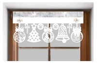 Zazdrostka lambrekin firana kuchenna ŚWIĘTA BOŻE NARODZENIE ozdoba 90x40 b