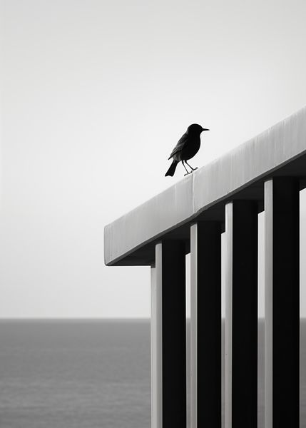 Plakat 50x70cm Samotna Odchłań zdjęcie 1