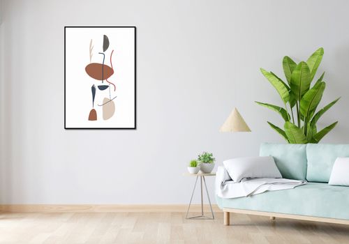 Plakat 68x98cm Równowaga Niuansy na Arena.pl
