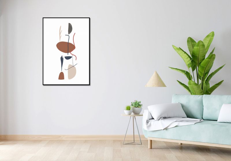 Plakat 68x98cm Równowaga Niuansy zdjęcie 4