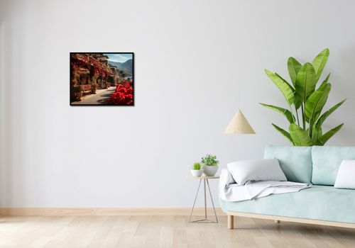 Plakat 60x50cm Czerwona Idylla na Arena.pl