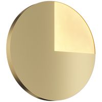 Naścienny kinkiet Jupiter MOD320WL-L12BS3K LED 12W mosiądz