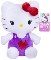 hello kitty and friends maskotka pluszak kotek fioletowa sukienka 23cm