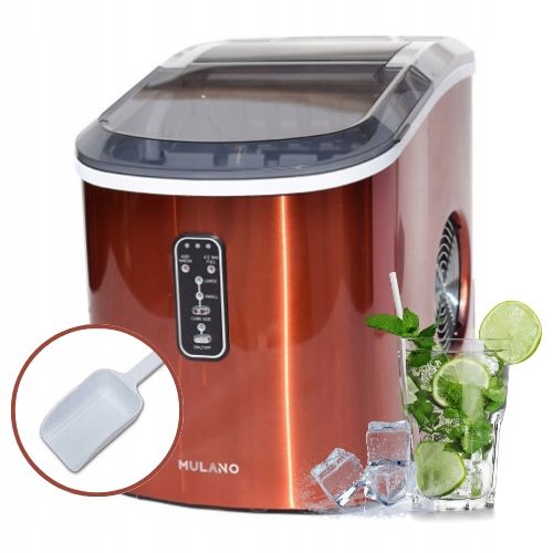 KOSTKARKA maszyna DO LODU Mulano Pomarańczowa do 15kg lodu na DOBĘ na Arena.pl