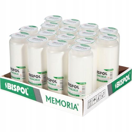 Wkłady Olejowe Do Zniczy Bispol WO11 144h 16 Sztuk Długo Palące na Arena.pl