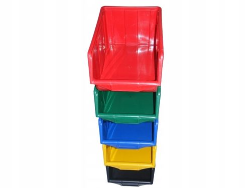 Pojemnik magazynowy - Ecobox duży | Czerwony na Arena.pl