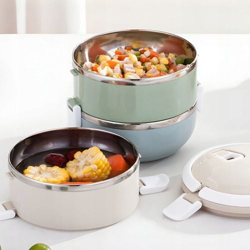 POJEMNIK TERMICZNY NA ŻYWNOŚĆ ZUPĘ OBIADOWY TERMOS STAL NIERDZEWNA 2,8L na Arena.pl