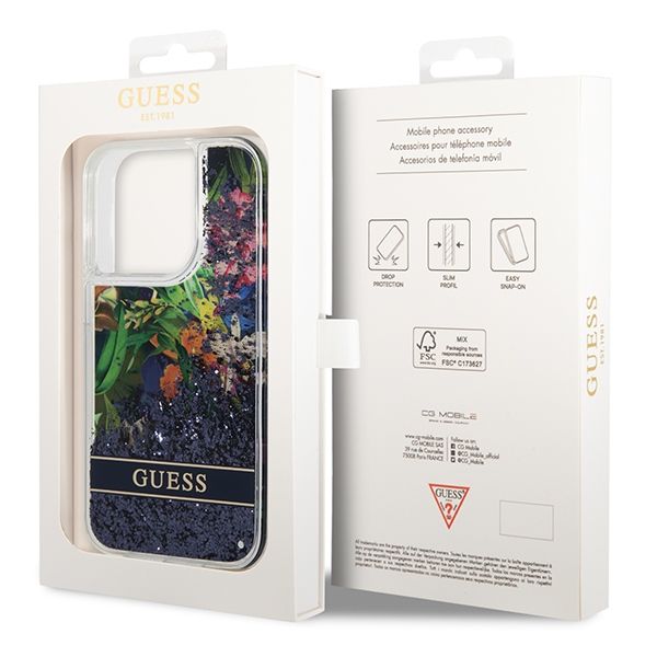 Etui Guess do iPhone 14 Pro, Niebieski zdjęcie 8