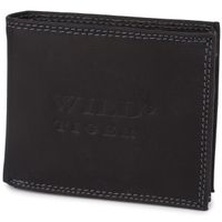 Portfel męski mały Wild Tiger - czarny