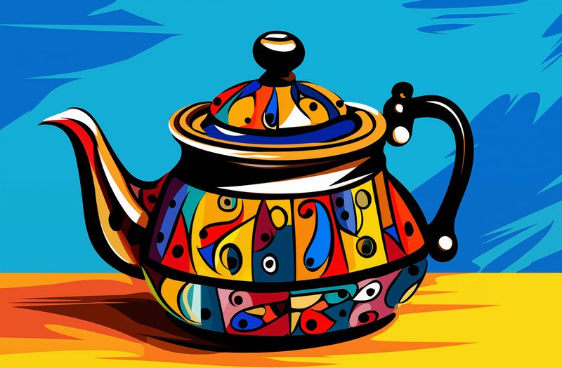 Plakat 91,5x60cm Może Herbatki? zdjęcie 1