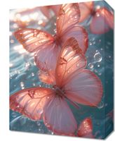 Obraz 30x40cm Świetliste Motyle