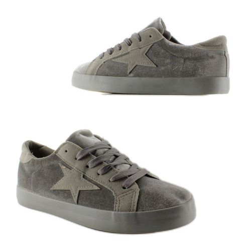 Aksamitne trampki BL70P Grey r.38 na Arena.pl