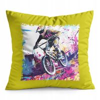 PODUSZKA ŻÓŁTA PREZENT - ROWER BMX MTB SPORT