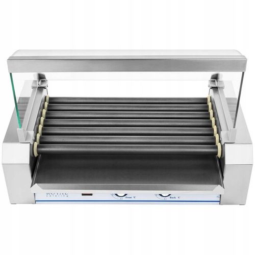 GRILL ROLKOWY DO HOT DOGÓW 7 TEFLONOWYCH ROLEK na Arena.pl