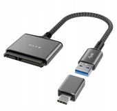 Adapter Dysku SATA 2.5 USB 3.0 Basesailor Aluminiowy Przejściówka USB C