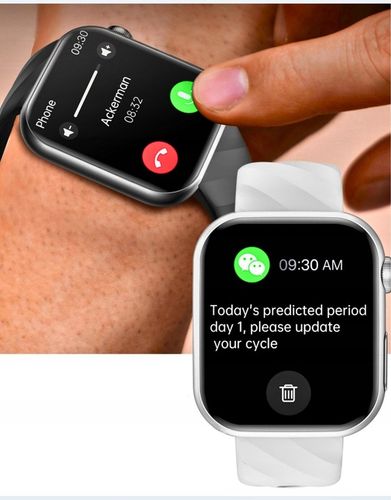 SMARTWATCH Z FUNKCJĄ POMIARU CUKRU GLUKOZA AMOLED MT500 CIŚNIENIE MENU Pl na Arena.pl