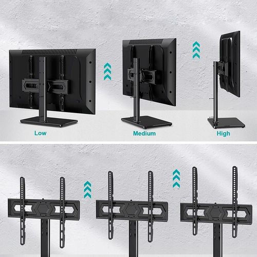 Stojak TV pod telewizor półkowy podstawa uchwyt uniwersalny 32-55" na Arena.pl