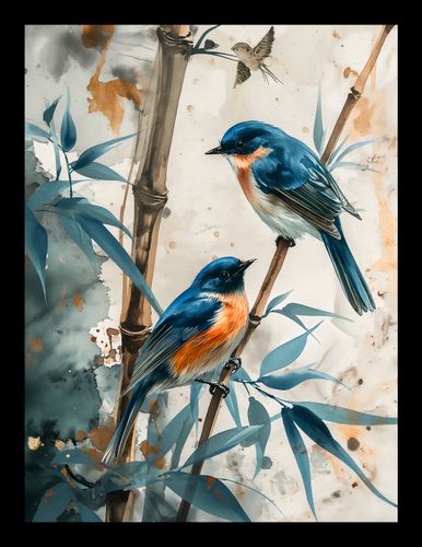 Plakat 15x20cm Trzy Ptaki na Arena.pl