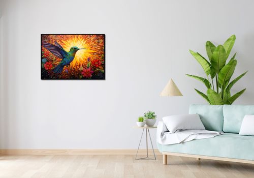 Plakat 84x59,5cm Koliber Barw na Arena.pl