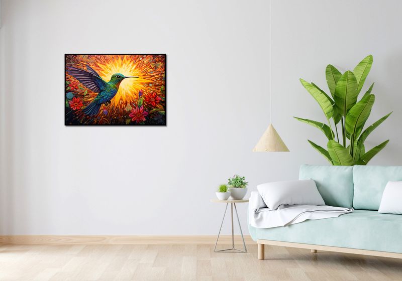 Plakat 84x59,5cm Koliber Barw zdjęcie 4