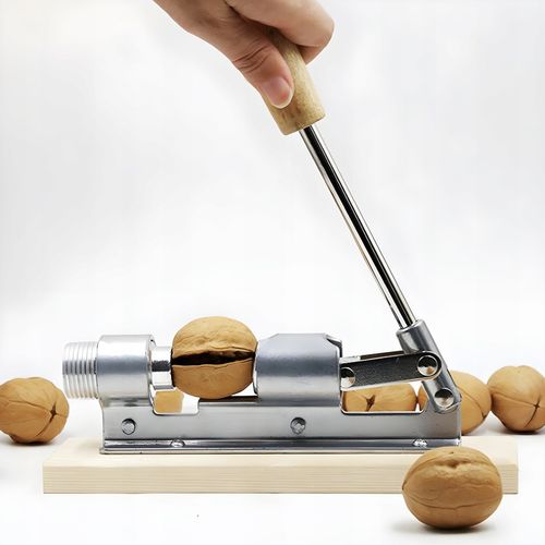 Dziadek do orzechów na podstawce ANTYPOŚLIZGOWEJ mocny stalowy REGULOWANY na Arena.pl