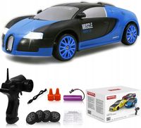 SAMOCHÓD ZDALNIE STEROWANY DO DRIFTU HB TOYS KOŁA I PACHOŁKI NIEBIESKI