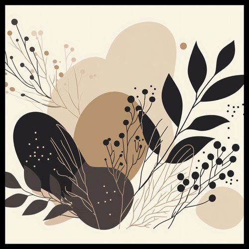 Plakat 70x70cm Harmonijka Przyrody na Arena.pl