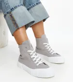 Szare wysokie trampki Vinka 39