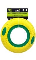 zabawka dla psa dysk żółta 25cm trik 2167