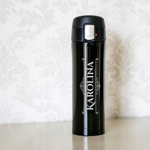 Kubek termiczny z imieniem własnym GRAWER imienia DŁUGO TRZYMA TEMPERATURĘ na Arena.pl