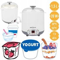 JOGURTOWNICA DO JOGURTU SERA 1,5L Z TERMOSTATEM