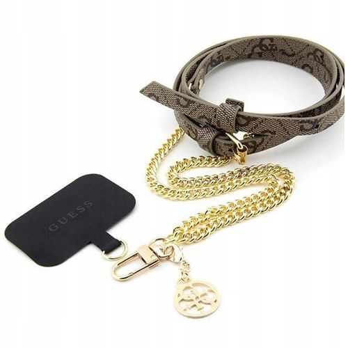 guess guouc4mg4ew universal cbdy strapbrązowy/brown 4g chain na Arena.pl