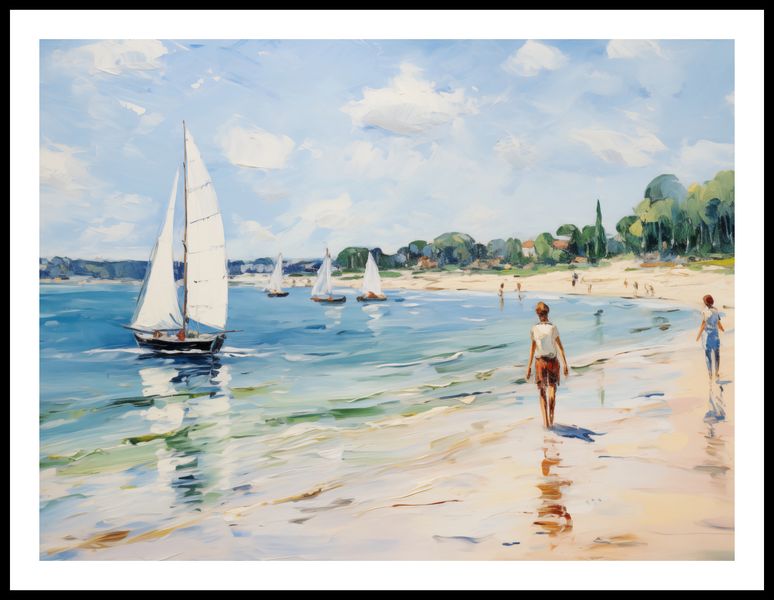 Plakat 80x60cm Życie na Brzegu zdjęcie 3