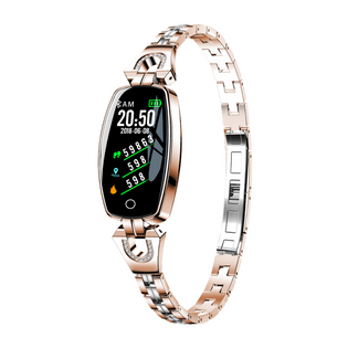 Damski Zegarek Smartwatch Złoty FUNKCJE Kardiowatch