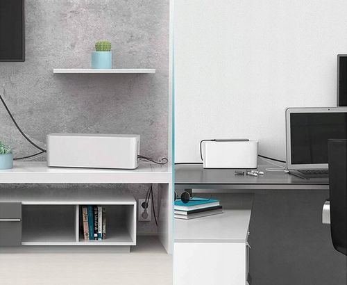 POJEMNIK ORGANIZER NA KABLE PUDEŁKO LISTWY KABLI L na Arena.pl